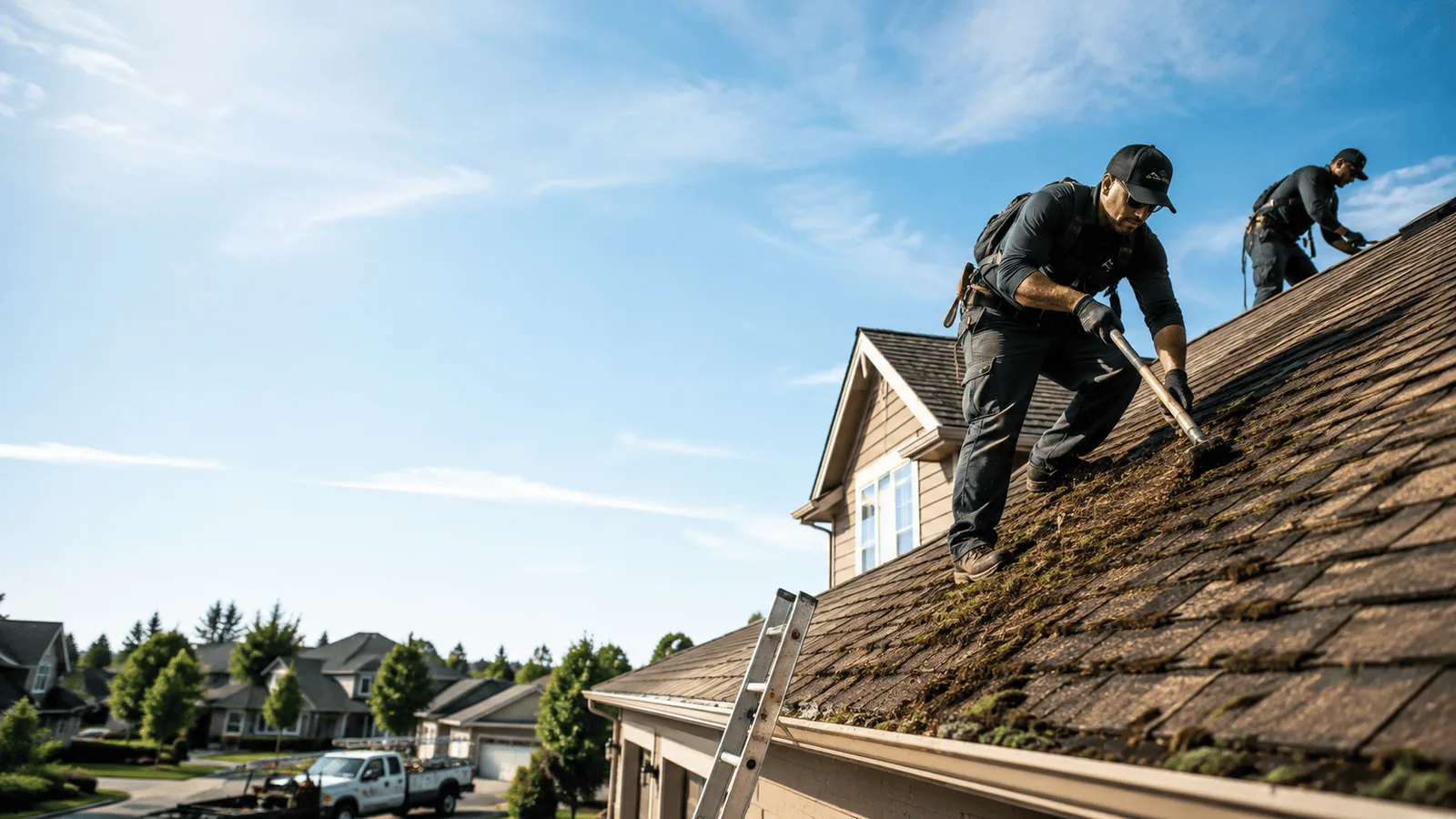 Roof Moss Removal in Maysville, GA near me